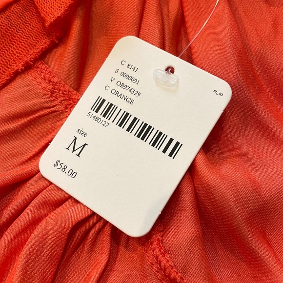 NWT Intimately Free People orange bodysuit - Picture 4 of 7